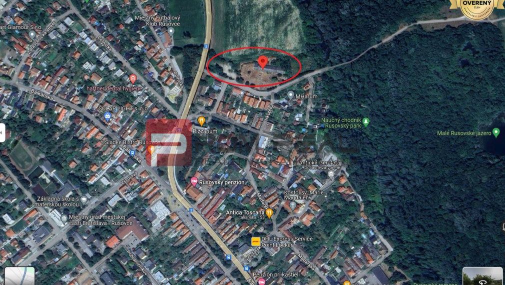 Pozemok pre občiansku vybavenosť a obchod Rusovce