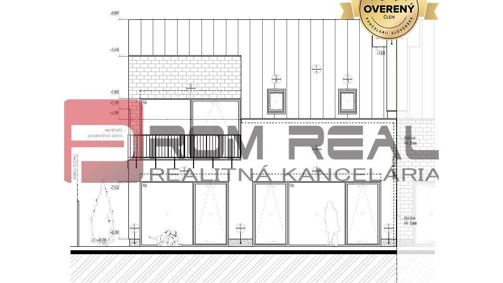 Len 4 byty v jedinečnom komornom modernom projekte Záhradná v DNV!
