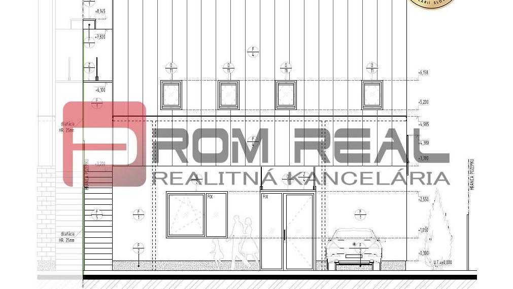 Len 4 byty v jedinečnom komornom modernom projekte Záhradná v DNV!