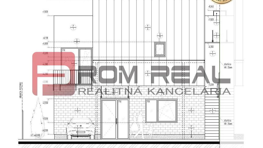 Len 4 byty v jedinečnom komornom modernom projekte Záhradná v DNV!