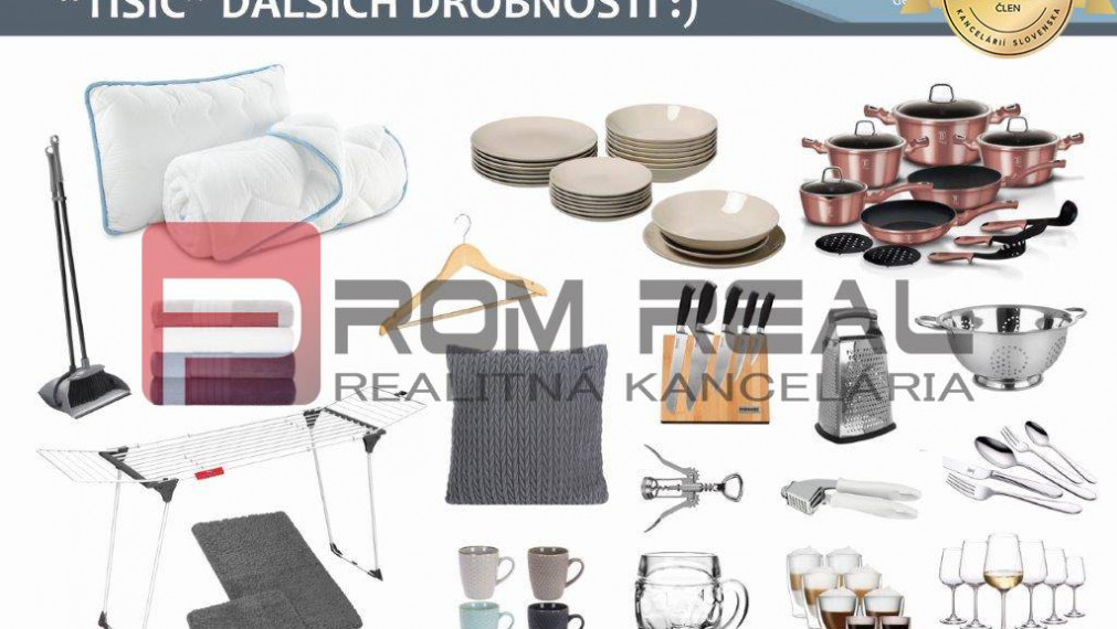 Nový kompletne zariadený 3-izbový apartmán s parkingom v Chorvátsku!