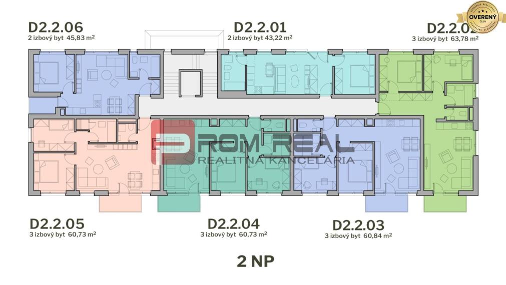 PREDAJ 3 izbového bytu s balkónom Prémiova novostavba Pezinok A0+