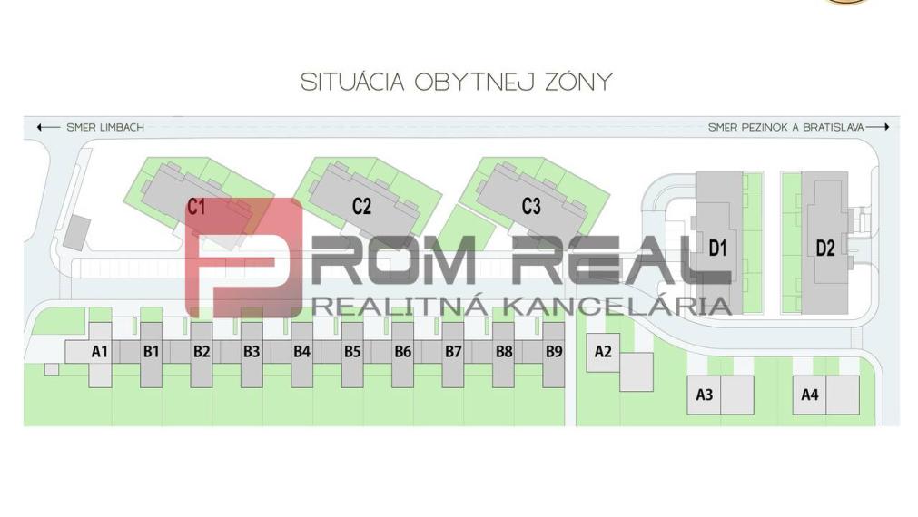 PREDAJ 2 izbového bytu s balkónom Prémiova novostavba Pezinok A0+