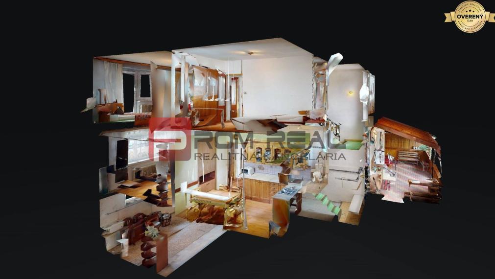 PREDANÝ Dvojgeneračný rodinný dom v Lehota pod Vtáčnikom