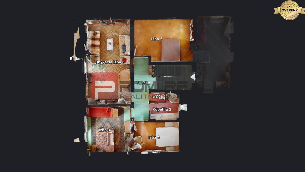 PREDANÝ Dvojgeneračný rodinný dom v Lehota pod Vtáčnikom