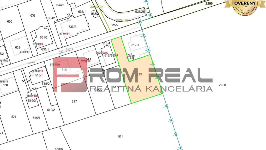 Pozemok s projektom pre Radovú výstavbu alebo RD v Devínskej Novej Vsi