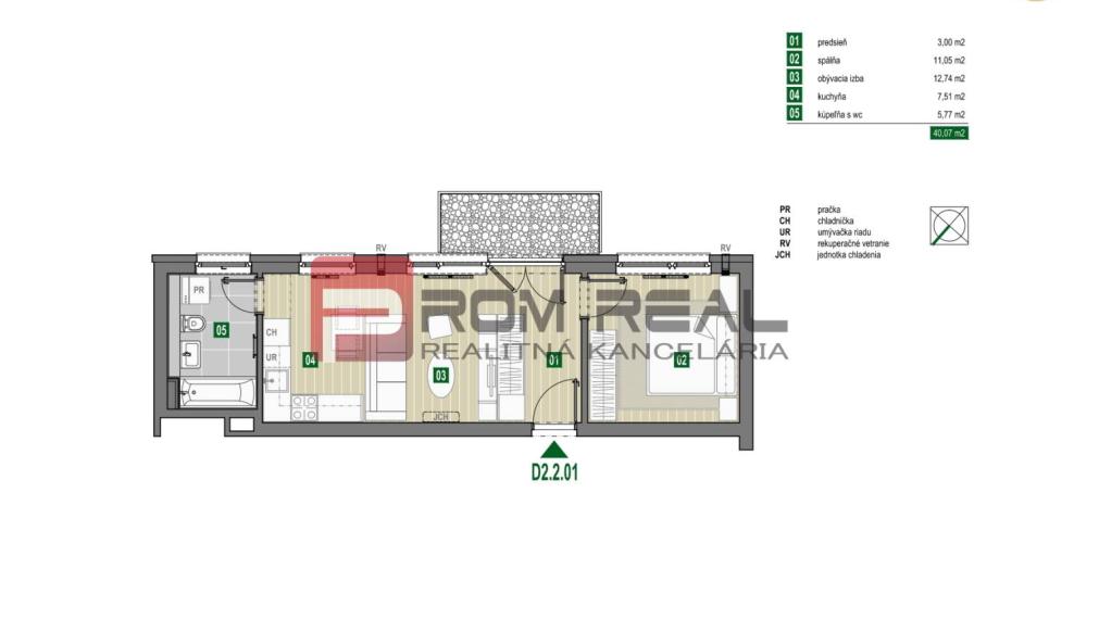 PREDAJ 2 izbového bytu s balkónom Prémiova novostavba Pezinok A0+