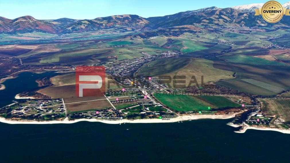 Rekreačný pozemok priamo pri Liptovskej Mare-Liptovský Tnovec, 469 m2