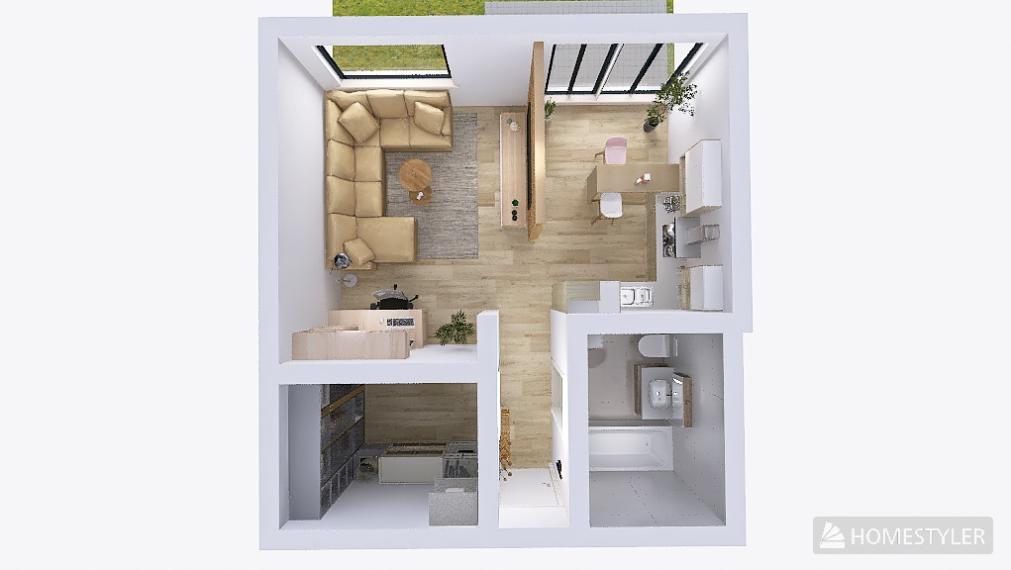 Jednoizbový byt so záhradou v Prémiovej novostavbe Pezinok