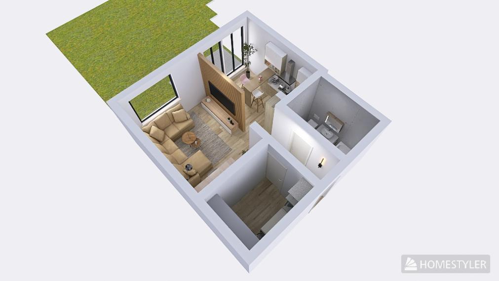 Jednoizbový byt so záhradou v Prémiovej novostavbe Pezinok