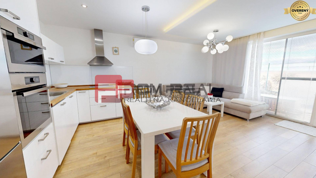 REZERVOVANĚ a PREDAJ 3 izbový byt so záhradkou neďaleko Pezinka - Vini