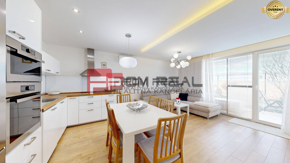 REZERVOVANĚ a PREDAJ 3 izbový byt so záhradkou neďaleko Pezinka - Vini