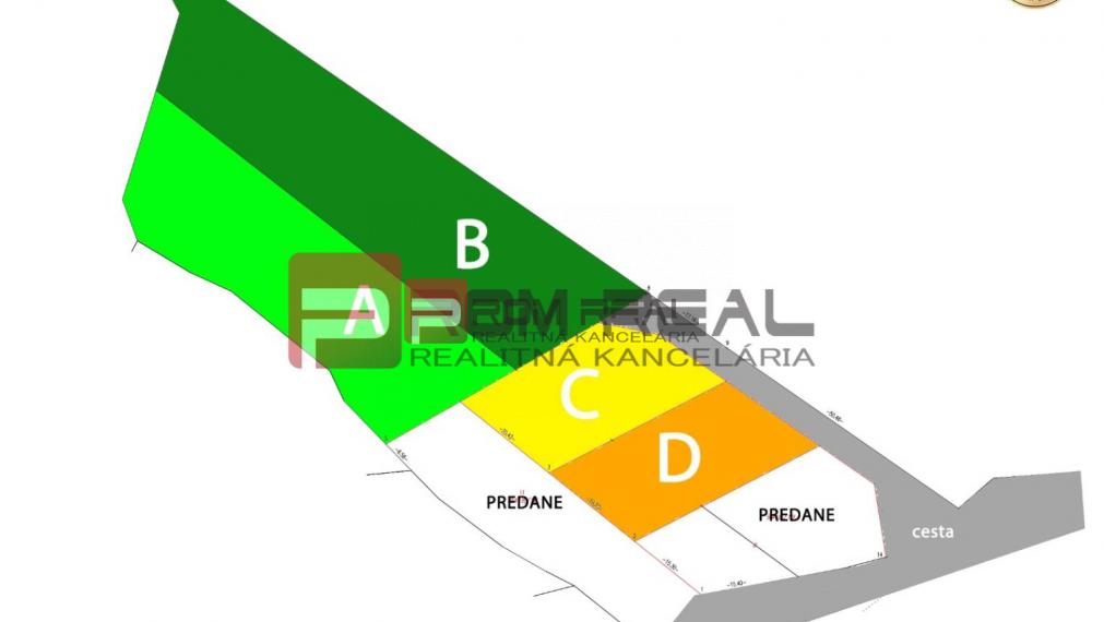 Krásne stavebné pozemky v Hornej Súči časť Vlčí Vrch - od 660 m