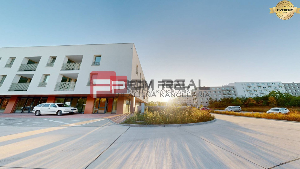 Prenájom NOVOSTAVBA nebytový priestor 57 m2 Bratislava - MORUŠE