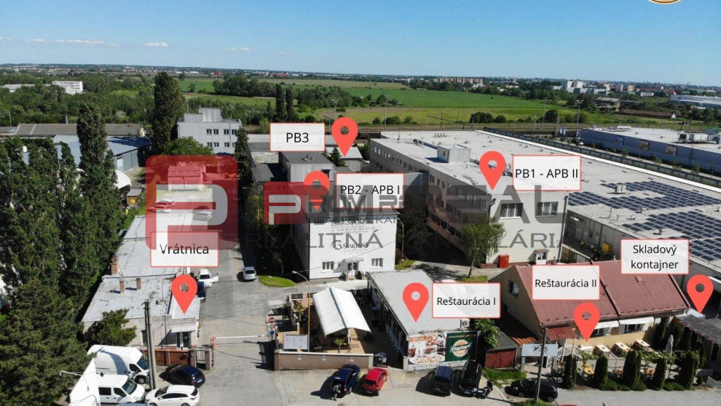 AMEX PARK - budova APB II - skladový priestor č. 3.10