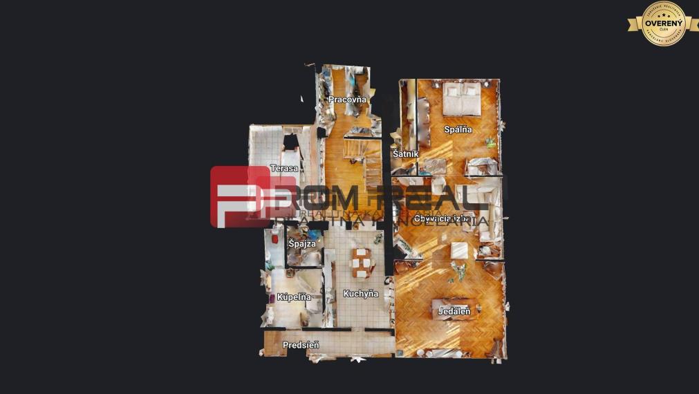 Zabehnutý penzión s reštauráciou a luxusným bytom