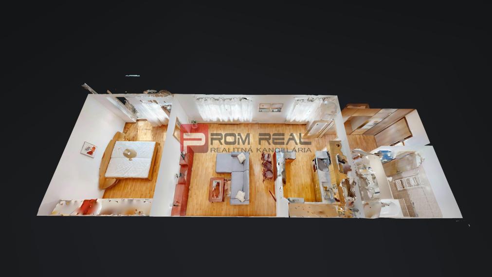 Na PRENÁJOM 2 izbový byt priamo v centre mesta Pezinok