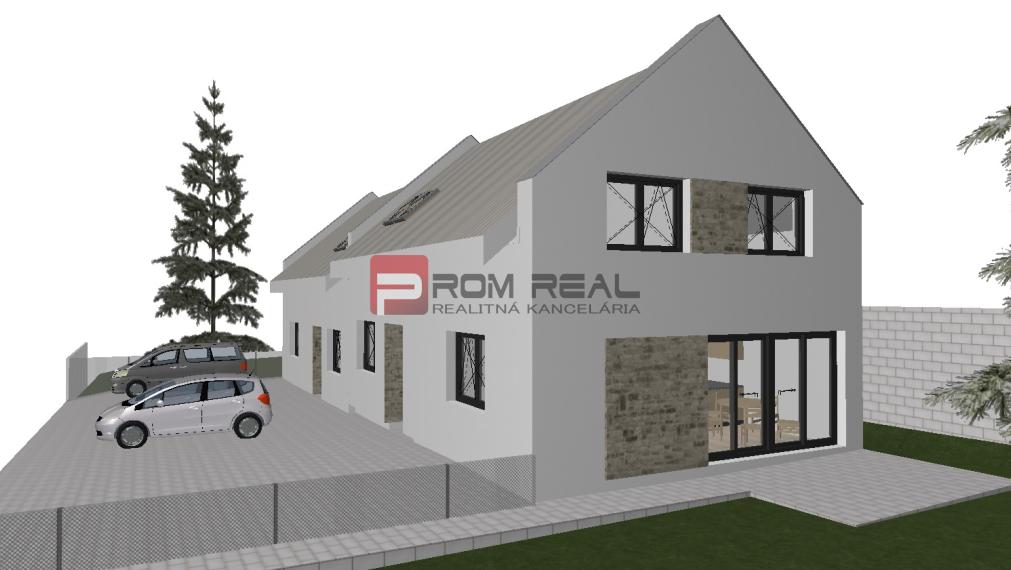 Stavebný pozemok so stavebným povolením a projektom na dvojdom