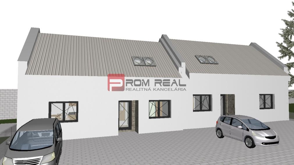 Stavebný pozemok so stavebným povolením a projektom na dvojdom