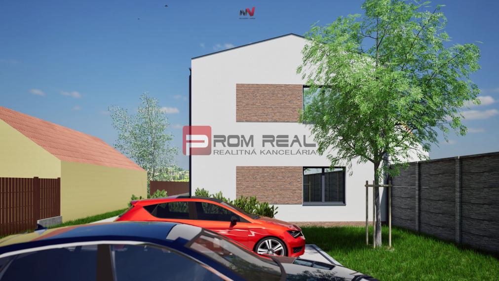 PREDAJ pozemku s projektom pre výstavbu 4 bytov VINIČNÉ