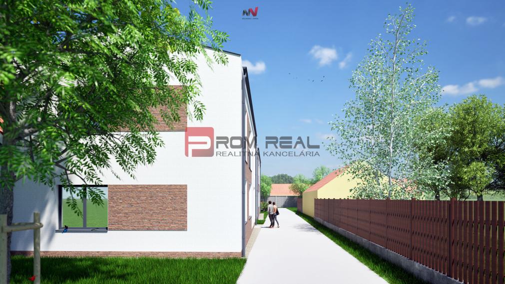 PREDAJ pozemku s projektom pre výstavbu 4 bytov VINIČNÉ