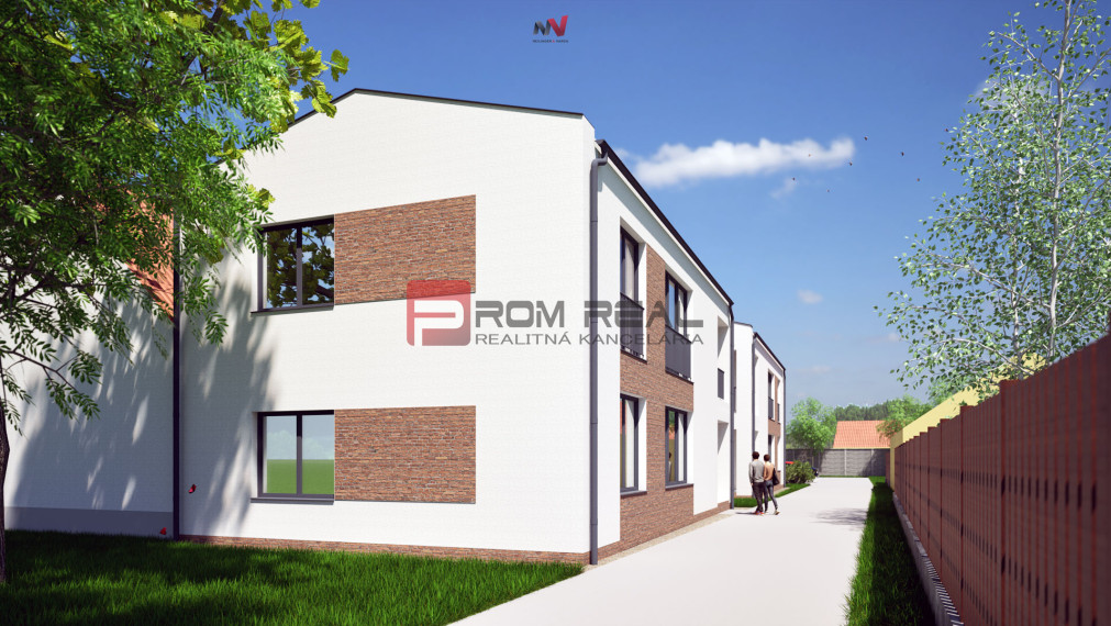 PREDANÉ pozemku s projektom pre výstavbu 4 bytov VINIČNÉ