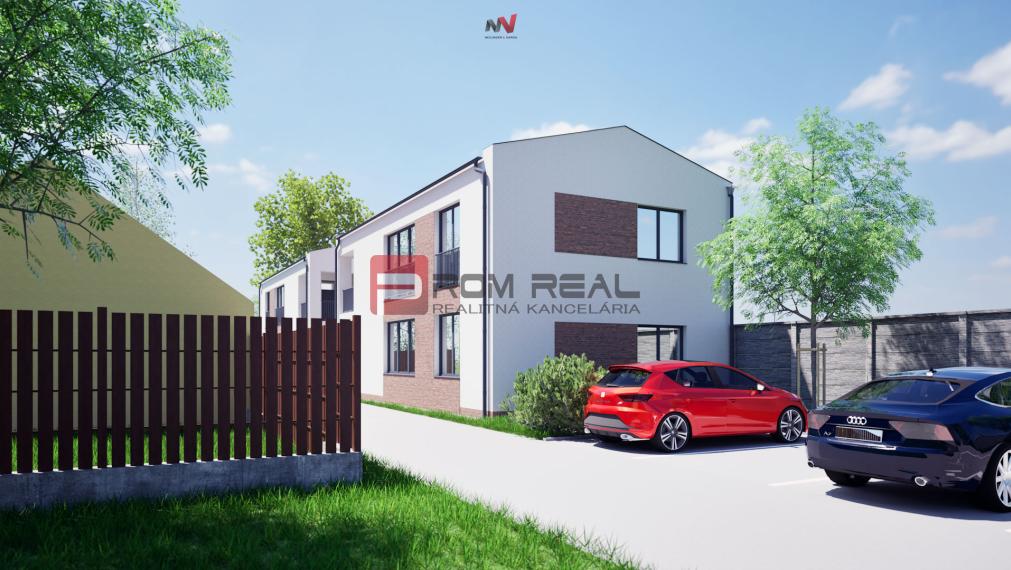 PREDAJ pozemku s projektom pre výstavbu 4 bytov VINIČNÉ