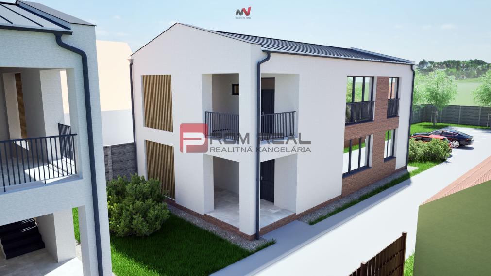 PREDAJ pozemku s projektom pre výstavbu 4 bytov VINIČNÉ