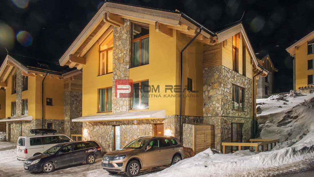 Predaj CHOPOK - JASNÁ Chalet 3 izbový 72 m2 kompletne luxusne zariadený