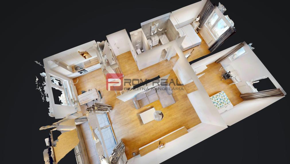 Na PRENÁJOM 3 izbový byt v novostavbe v meste Pezinok s parkovacím miestom