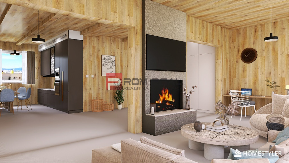 Predaj Vysoké Tatry - Štôla 4 izbový apartmán 112 m2 + terasa a balkón s výhľadom na Tatry