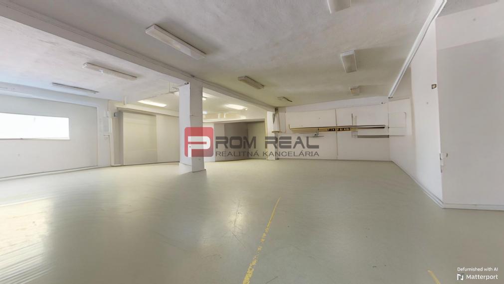 Prenájom skladových priestorov 260 m2 prízemie areál KO-MA-CO Modra