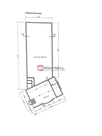 PREDAJ obchodno, kancelársko, skladový priestor na hlavnom ťahu