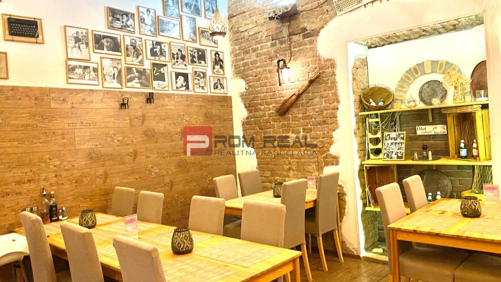 Prenájom zabehnutej reštaurácie v Starom Meste - pri OC Nivy