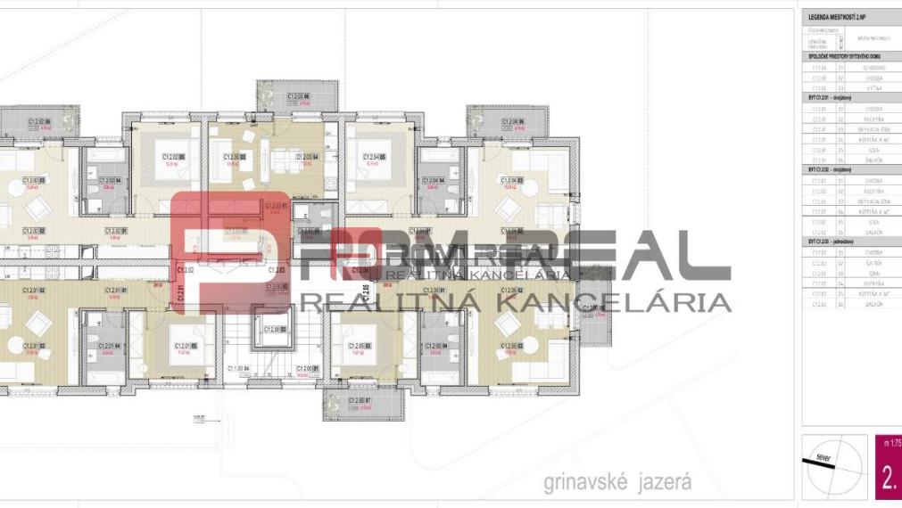 PREDAJ 2i byt, 57 m2, Prémiová novost. Zelené Nivy, Pezinok