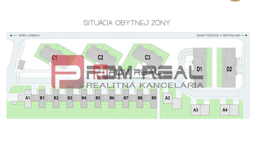 PREDAJ 2i byt, 43 m2, Prémiová novost. Zelené Nivy, Pezinok