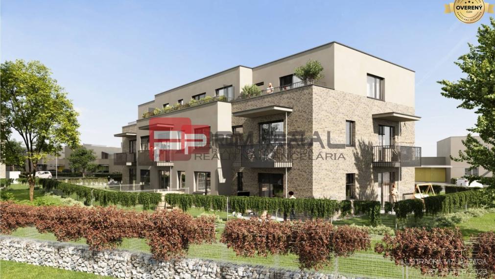 PREDAJ 2i byt, 49 m2, Prémiová novost. Zelené Nivy, Pezinok