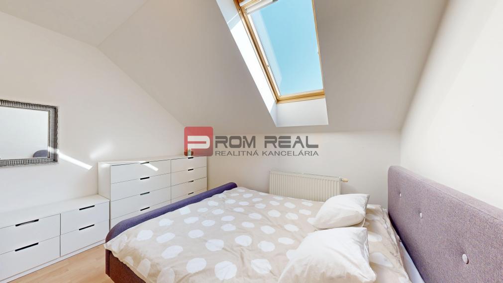 3 izbový moderný byt s rozlohou 80m² a podkrovím navyše