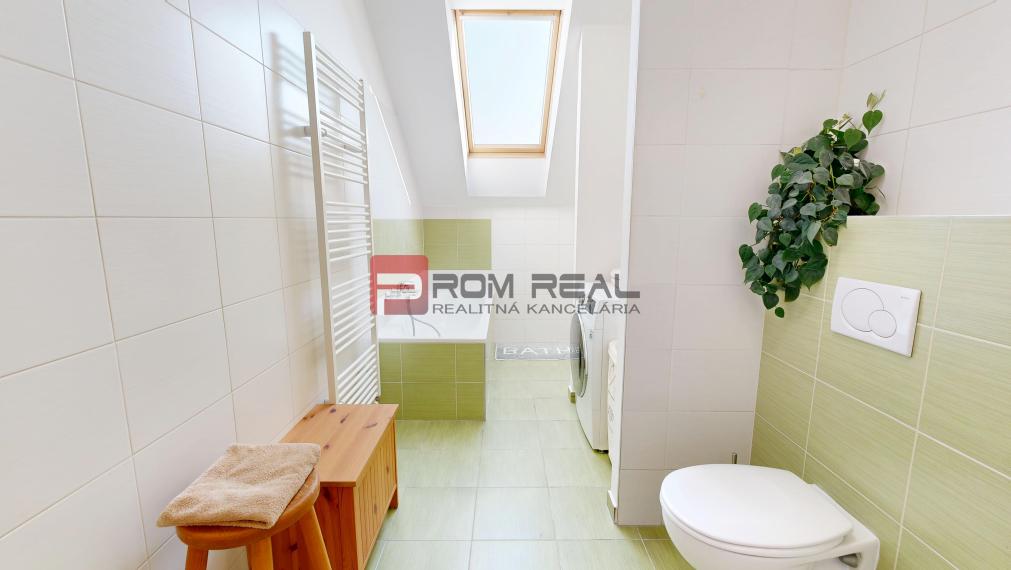 3 izbový moderný byt s rozlohou 80m² a podkrovím navyše