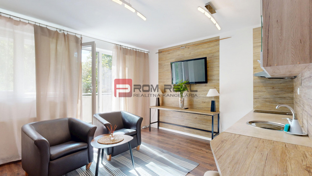 PRENAJATÉ/prenájom GARSÓNKA, Bratislava-Rača,  450 €