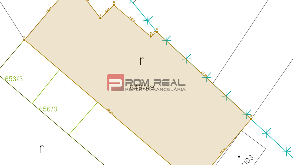 REZERVOVANÉ predaj pozemku 82,90 €/m2, Budmerice