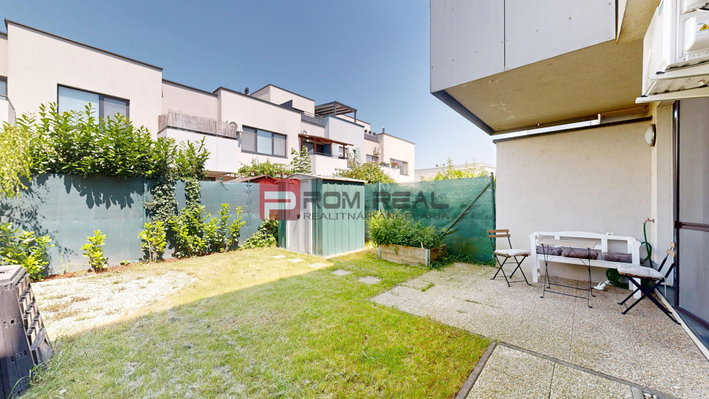 Predané - EXKLUZÍVNE na predaj bezbariérový 2-izbový byt so záhradou, Hviezdoslavov