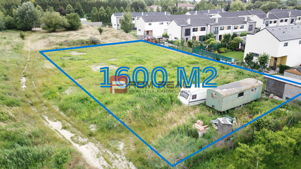 Investičný pozemok 1600 m2 Marianka Intravilán Skvelé ROI