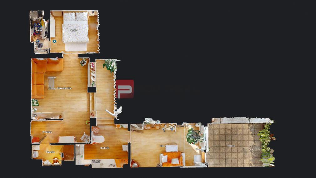 Na PREDAJ 3 izbový  byt priamo v centre mesta Pezinok