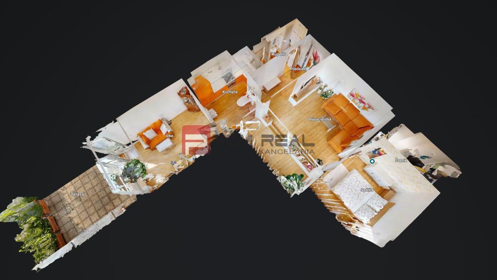 Na PREDAJ 3 izbový  byt priamo v centre mesta Pezinok