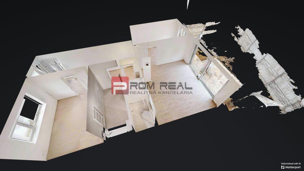 3 izbový byt - 72,34 m2 v novostavbe v Alžbetinom dvore