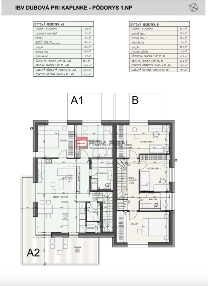 Predaj: 4-i mezonet so záhradou v projekte PRI KAPLNKE – Dubová