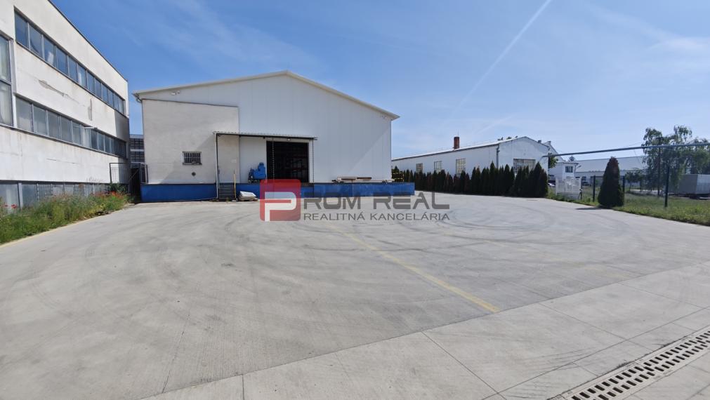 PRENÁJOM ZATEPLENEJ SKLADOVEJ HALY 548 m2, Modra