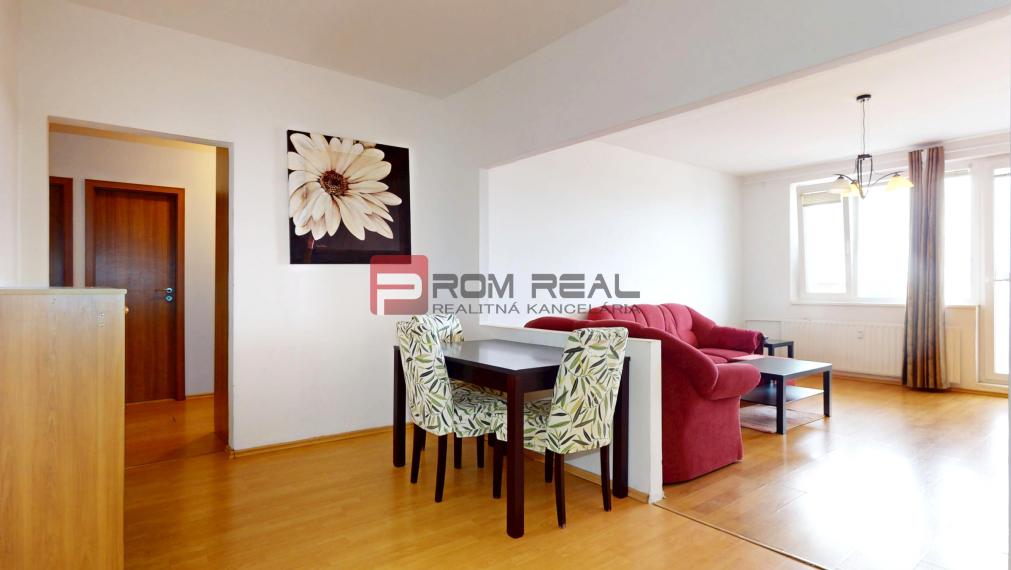 REZERVOVANÉ 3i byt, výhľad na Draždiak, Bratislava Petržalka