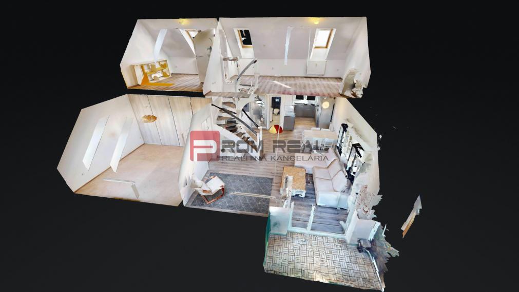 REZERVOVANÉ Na PREDAJ mezonetový byt s krásnym výhľadom na Karpaty Pezinok